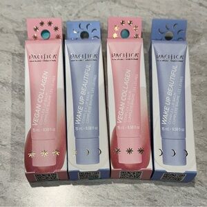 Pacifica Vegan Collagen Lip Balm Set - Pink and Lavender